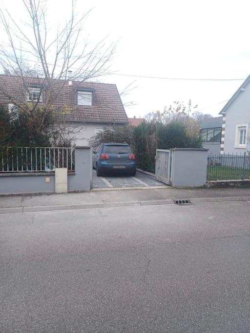 Tres Bel Appartement Type Loft De 40 M2 Dans Maison Avec Parking Privatif Lingolsheim Exterior foto